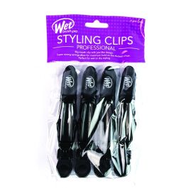 Wet Brush Pro 4 Pack Styling Clips Black Womens Wet Brush Hair Accessories