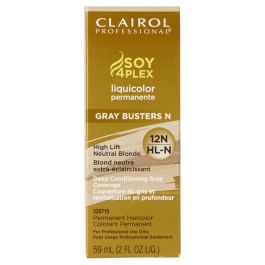 Clairol Soy4Plex 12N/HL-N High Lift Neutral Blonde LiquiColor Permanent Hair Color Womens Clairol