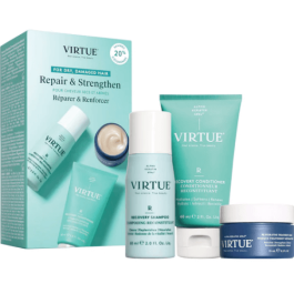 Virtue Hydrating Recovery Kit for Dry Damaged Colored Hair Womens VIRTUE