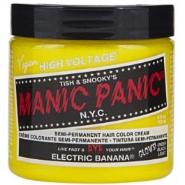 Manic Panic Semi-Permanent Color Electric Banana Womens Manic Panic Halloween Hair Color