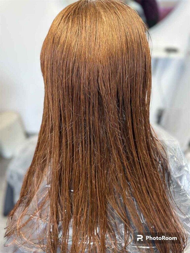 Rich Brown Copper Tone Hair Color Service Hair Salon Dedham Massachusetts