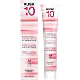 Rusk In 10 Permanent Cream Hair Color With Developer 6N Kit Womens Rusk