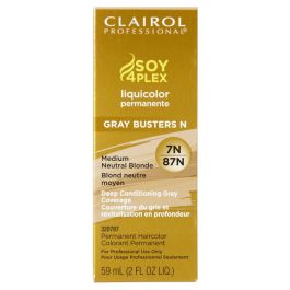 Clairol Soy4Plex 7N/87N Medium Neutral Blonde LiquiColor Permanent Hair Color Womens Clairol Hair Color