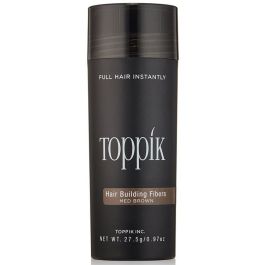 Toppik Hair Building Fibers Medium Brown 0.97 oz Womens TOPPIK Root Concealers and Fibers