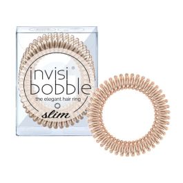 Invisibobble The Elegant Hair Ring Slim – Bronze Me Pretty (3 Pack) Womens Invisibobble