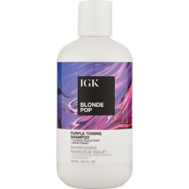 IGK Blonde Pop Purple Toning Shampoo 8 oz Womens IGK