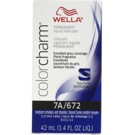 Wella Color Charm Permanent Liquid Haircolor 7A/672 1.4 oz Womens Wella Hair Color