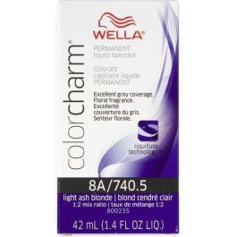 Wella Color Charm Permanent Liquid Haircolor 8A/740.5 1.5 oz Womens Wella Hair Color