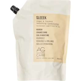 AG SLEEEK Argan & Coconut Smoothing Conditioner Liter Bag Womens AG Hair