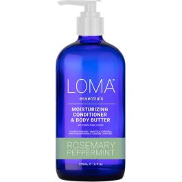 Loma Moisturizing Conditioner & Body Butter Rosemary Pepermint 12 oz Womens Loma