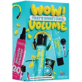 Wow Thats What i Call Volume High Amplify Shampoo Conditioner & Treatment Trio Boxed Womens Matrix