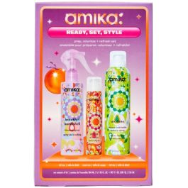 Amika Ready Set Style Prep Volume + Refresh Set Boxed Womens AMIKA