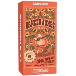 Danger Jones Simpatico Light Peach Semi Perm Color 4 oz Womens Danger Jones