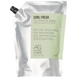 AG Hair Curl Fresh Curl Enhancing Sulfate-Free Shampoo 33.8 oz Refill Pouch Womens AG Hair